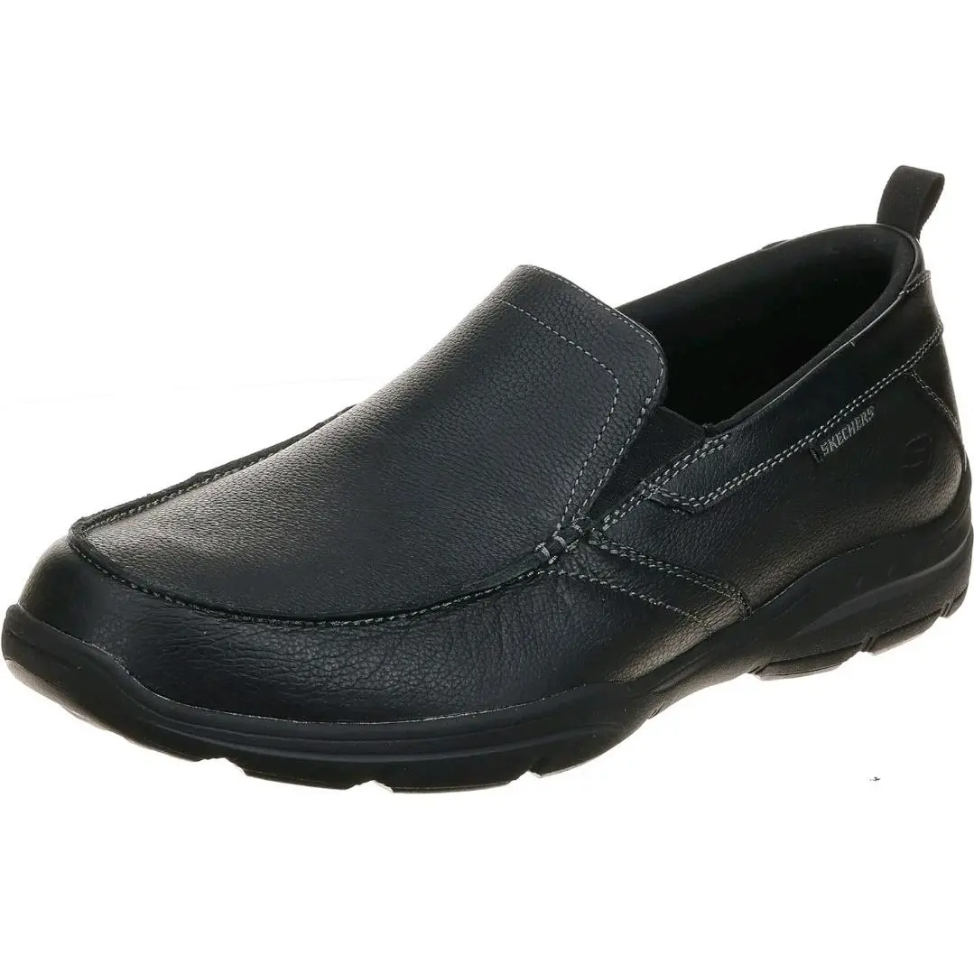Skechers Mens Relaxed Fit Harper - Forde Black 13