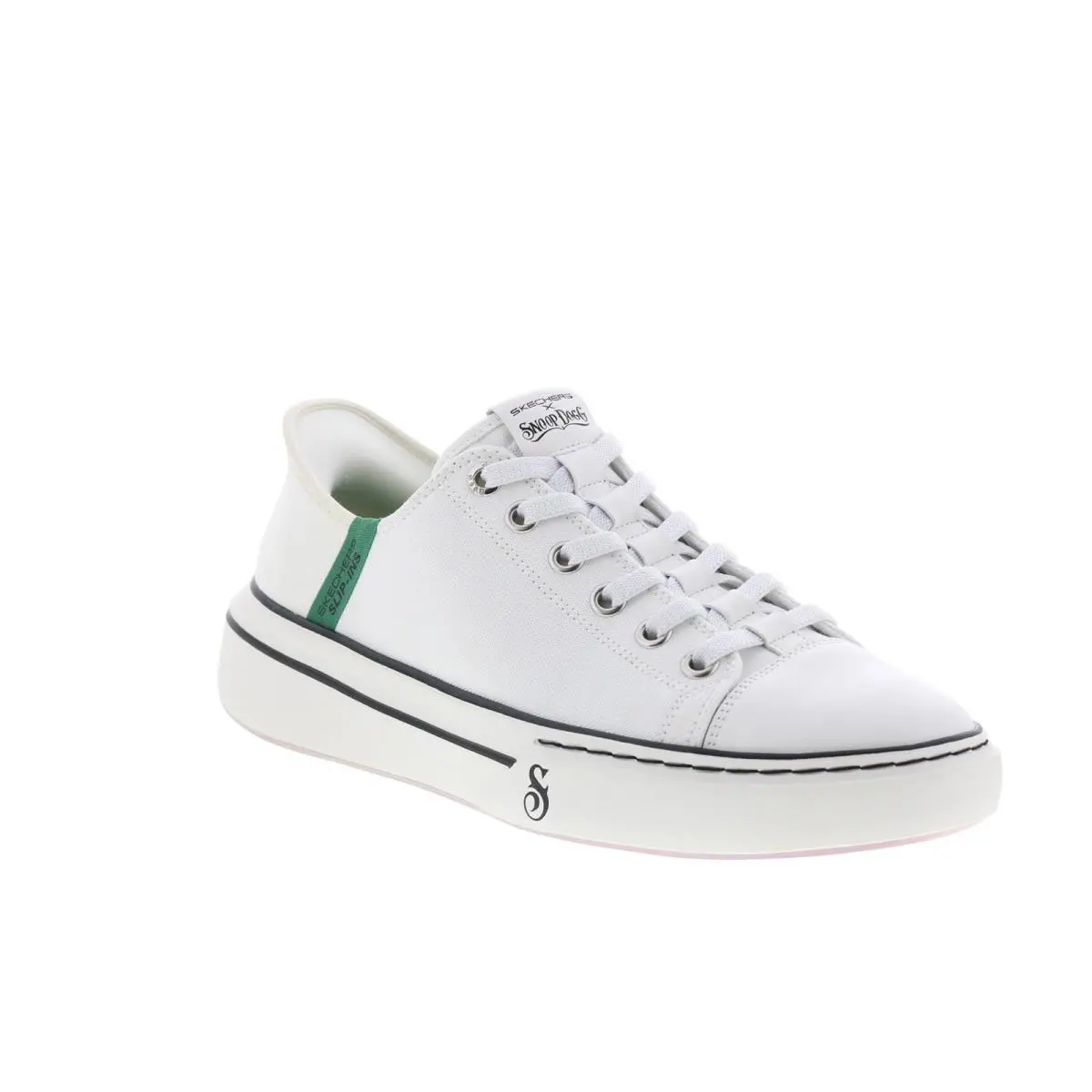 Skechers shoes - Skechers Snoop Dogg Snoop One - Low Dogg Canvas - 251030-WHT - White (UPC: 197976283046) 0