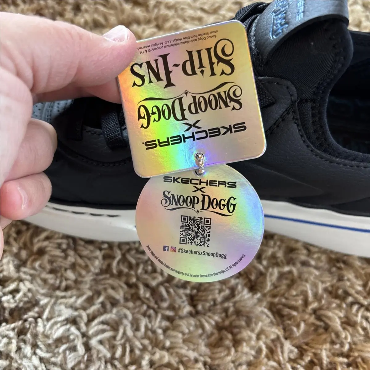 Skechers shoes - Skechers Slip-ins Snoop Dogg - Snoop Dogg - 251100-BLK - Black (UPC: 0197976991880) 12