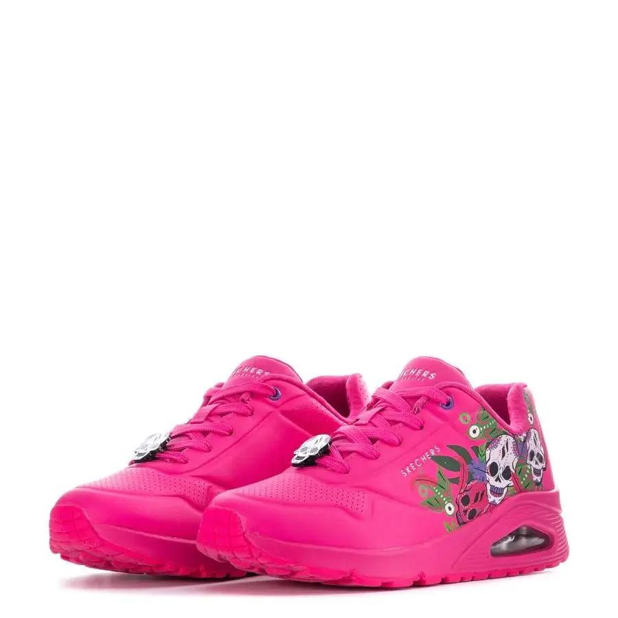 Skechers shoes - SKECHERS UNO DE MUERTOS - UNO MUERTOS - (Dia De Muertos) Hot Pink - 155436 0