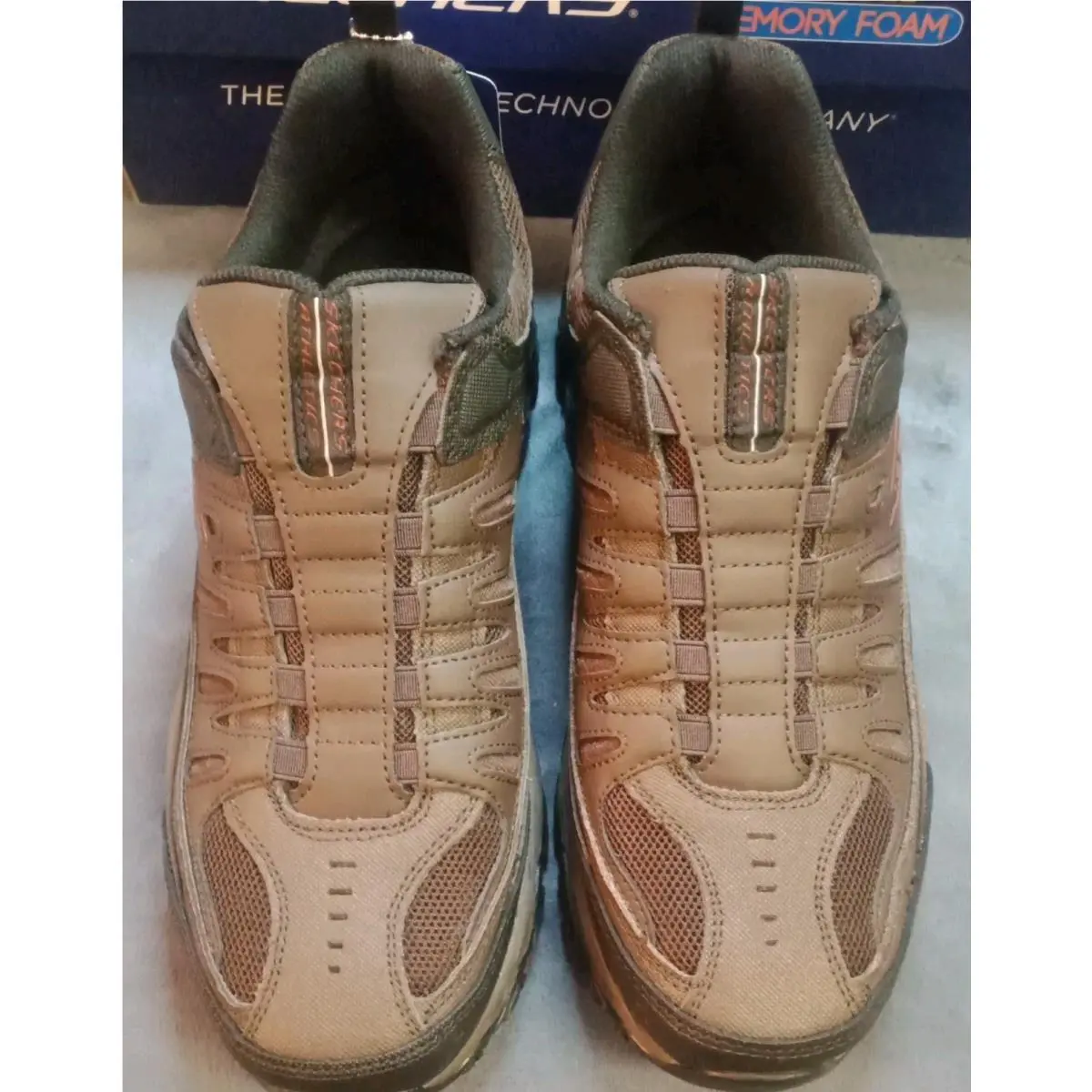 Skechers Air Cooled Memory Foam Wonted Sneaker Size 10 Men