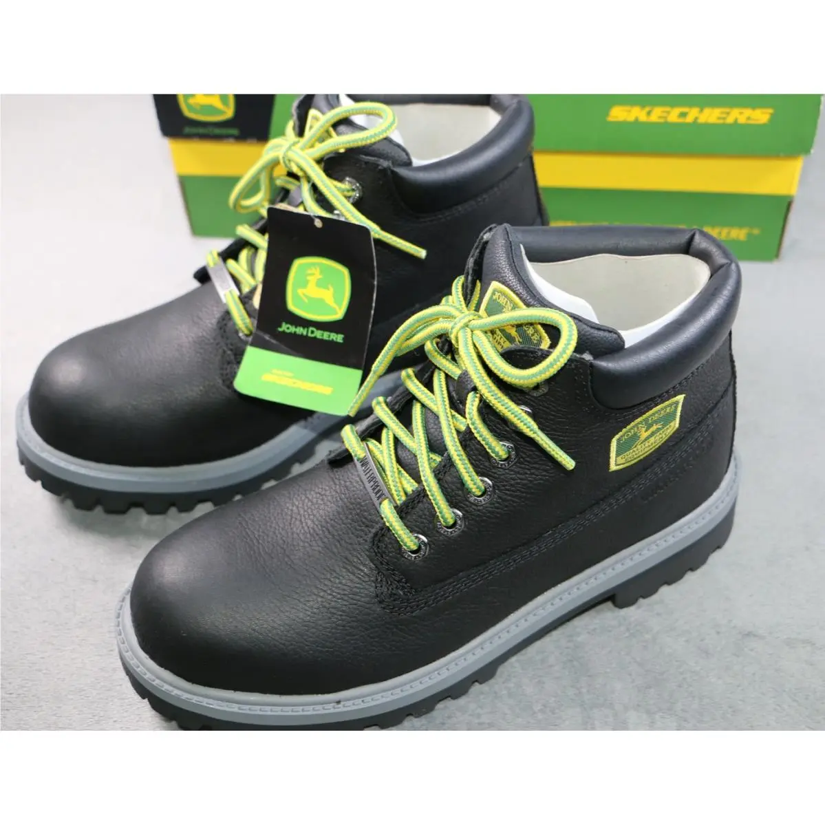 Skechers shoes - Skechers John Deere by Skechers Sergeants-Dozer - Black 3