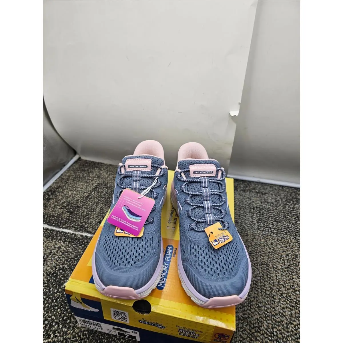 Skechers shoes - Slip-Ins: Glide-Step Sole - Sole - 180272 - Slate / Pink (UPC: 195204020333) 0