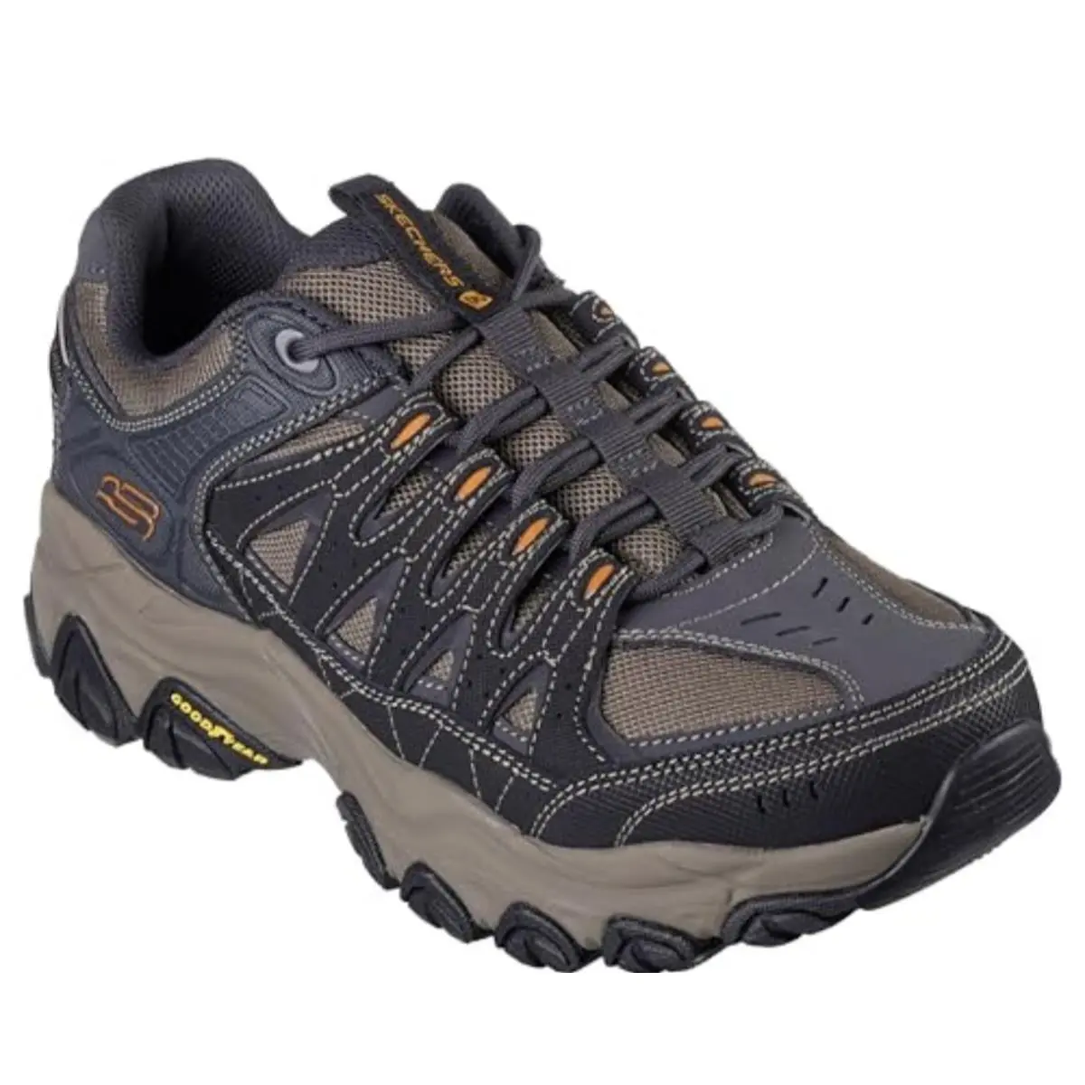 Skechers shoes - SKECHERS After Burn - After Burn - CHARCOAL/GOLD (UPC: 196989545615) 0