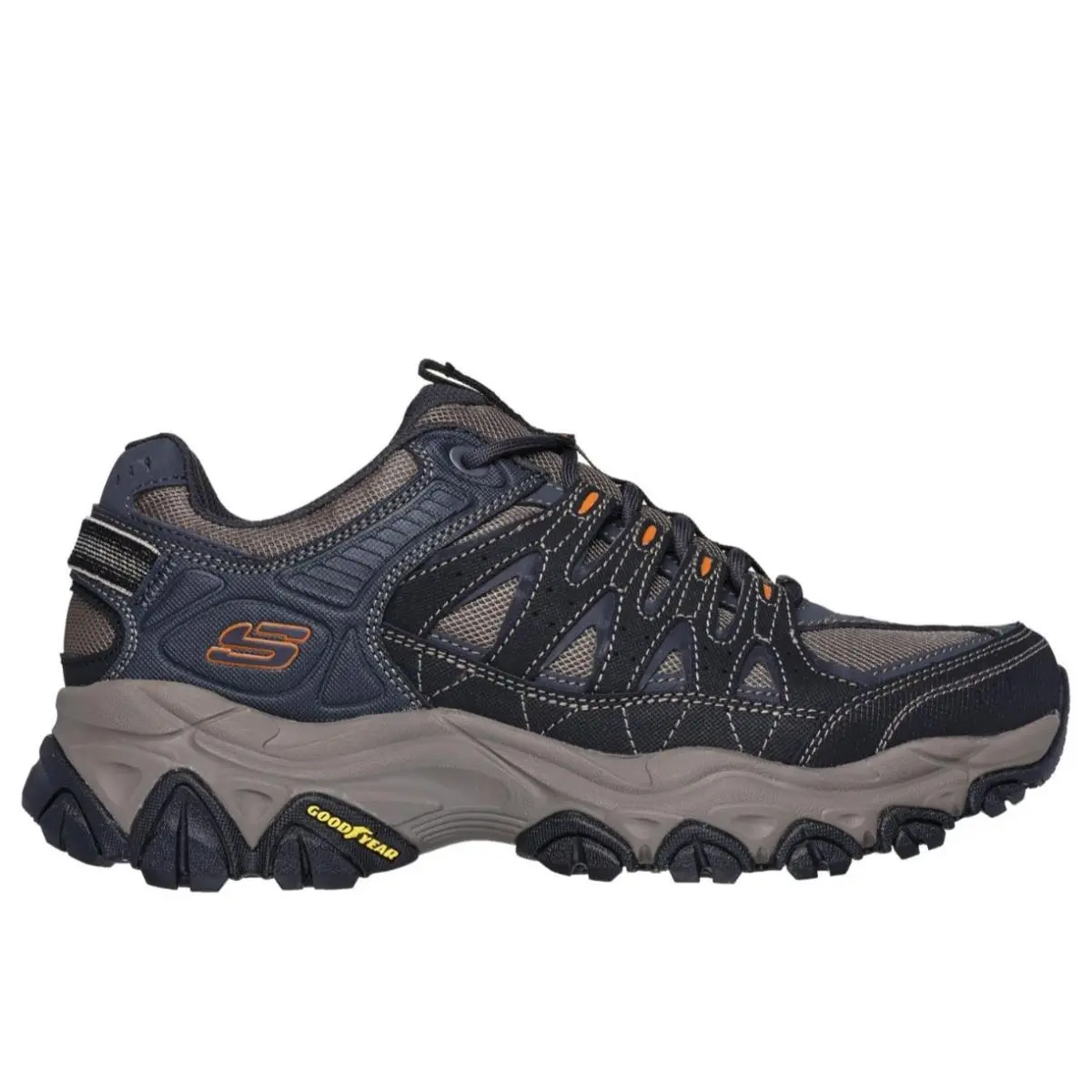 Skechers shoes - SKECHERS After Burn - After Burn - CHARCOAL/GOLD (UPC: 196989545615) 2