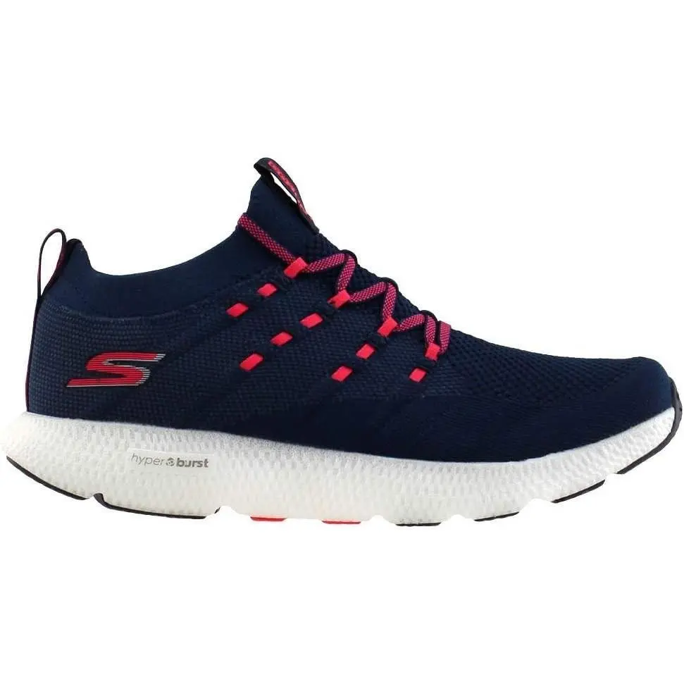 Skechers Go Run 7 Running Shoes Size 9.5 Gray Blue Lightweight Sneakers