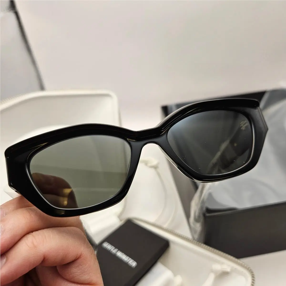 X Copperni 5G 01 Black Sunglasses Limited Edition by Gentle Monster