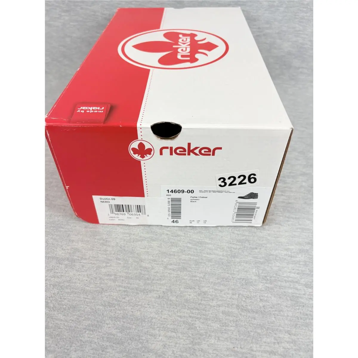 Rieker shoes - Rieker Dustin 09 14609-00 - Dustin - Black 9