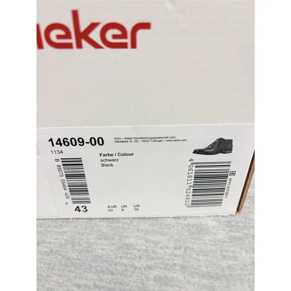 Rieker shoes - Rieker Dustin 09 - Dustin - Black 13