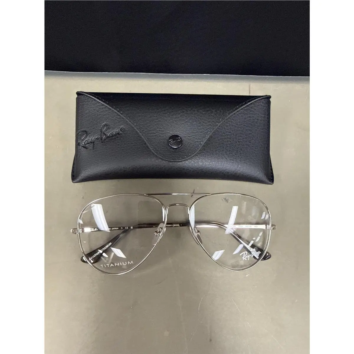 Ray Ban 8789 Silver 140/58-14 Demo Lens
