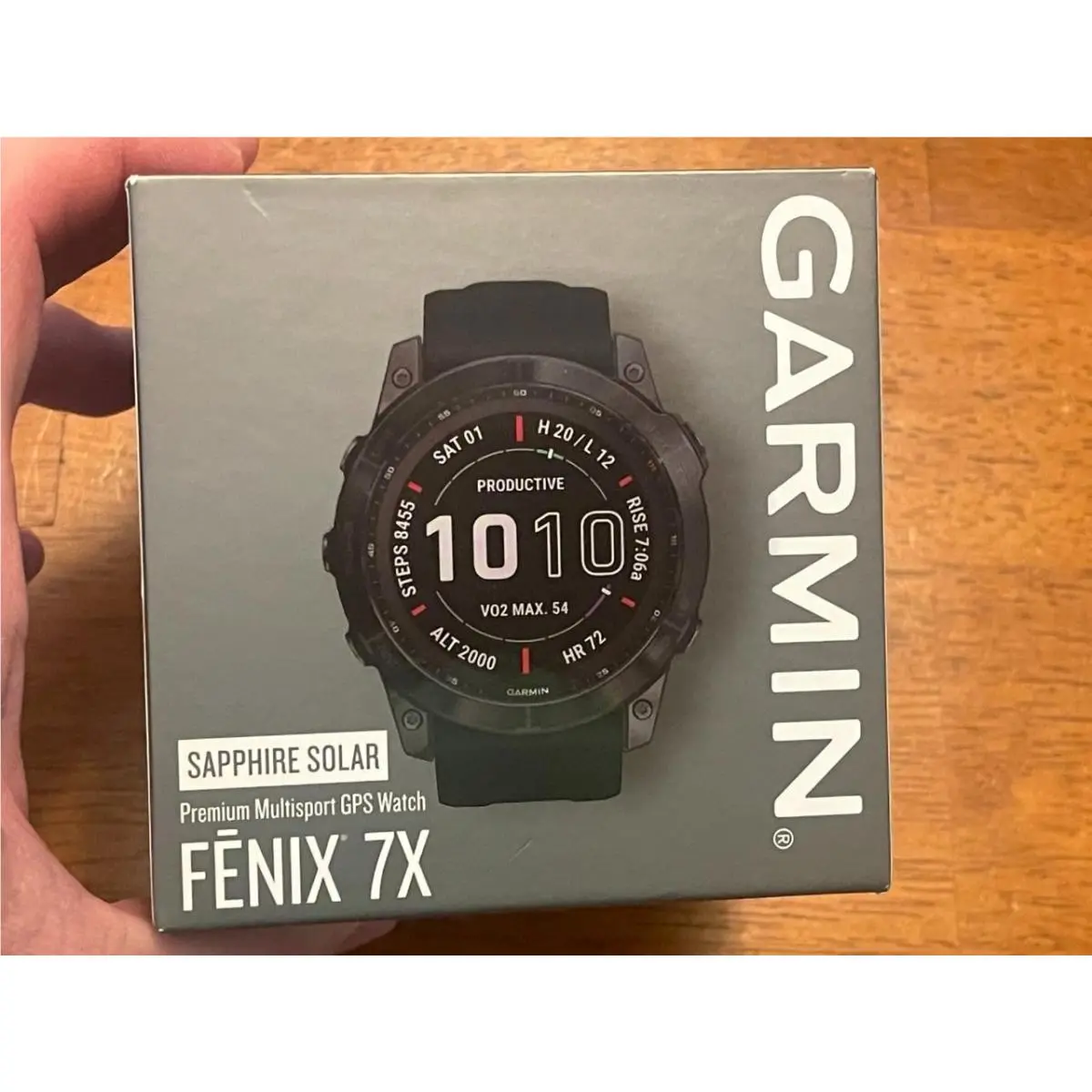 Fenix 7 Multisport Gps Smartwatch Solar/sapphire by Garmin