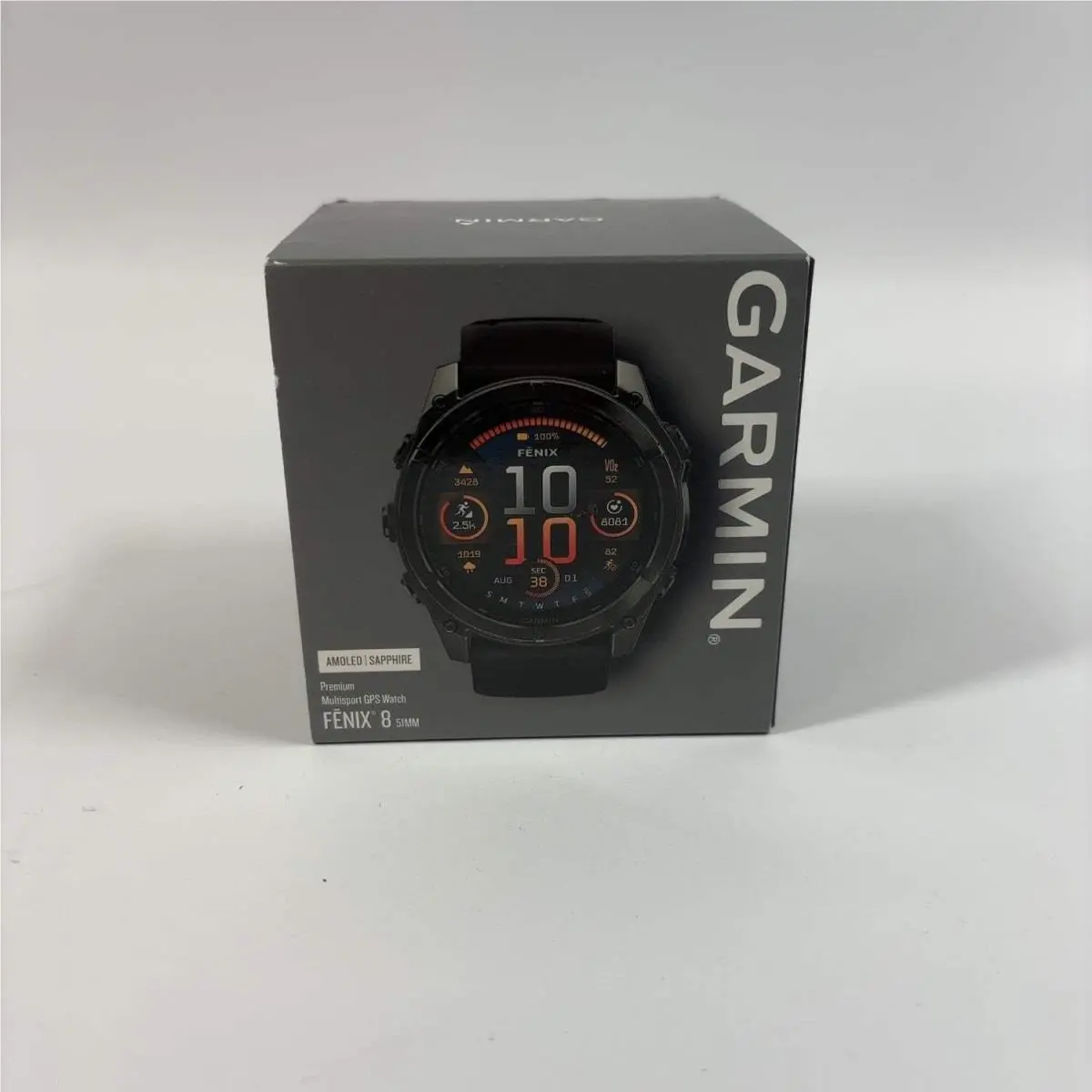 Fenix 8 51mm Premium Multisport Gps Watch Amoled Sapphire by Garmin