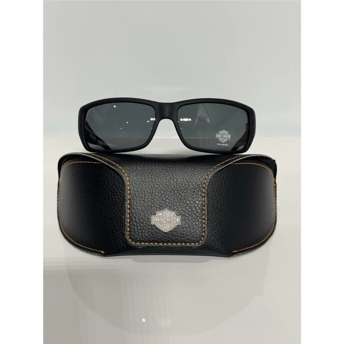 Harley Davidson Biker HD0860X 02D Matte Black Wraparound Polarized Sunglasses