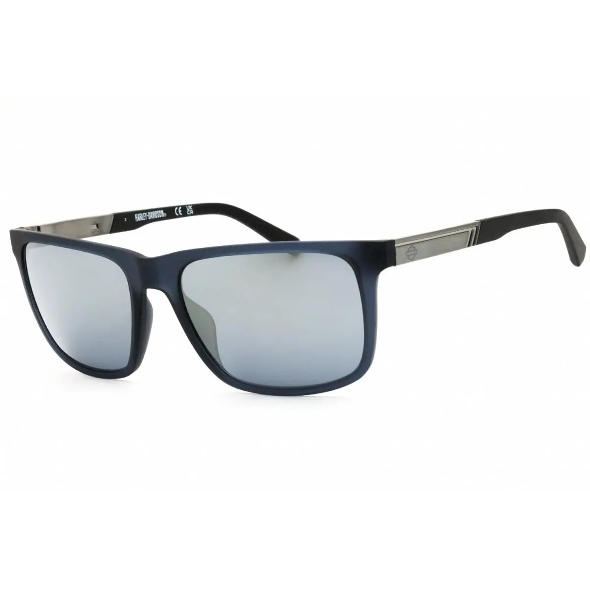 HD00020 85X Matte Light Blue/blue Mirror 58-18-140 by Harley Davidson