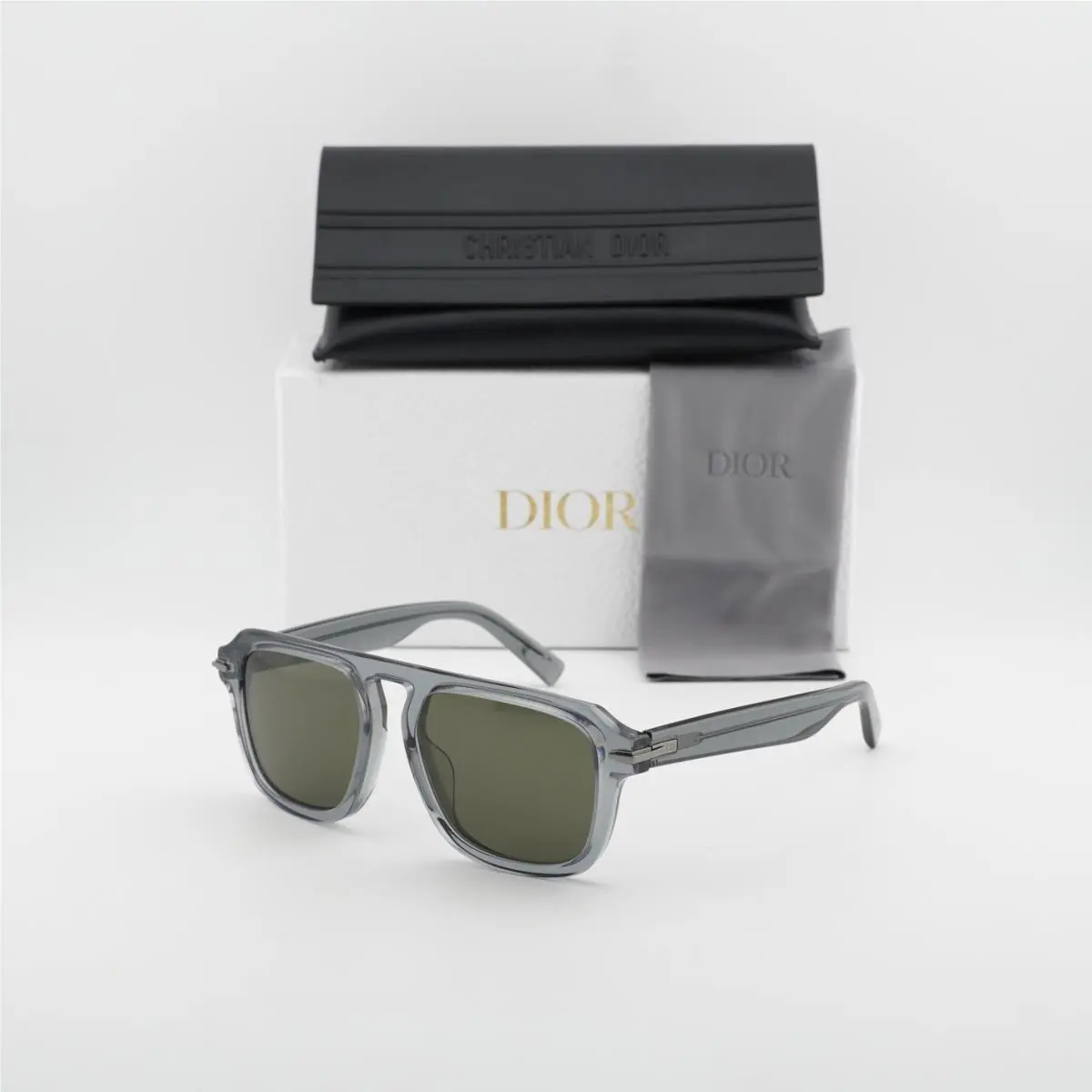 blacksuit S15F 45C0 Grey/green 54-18-145 Sunglasses by Dior
