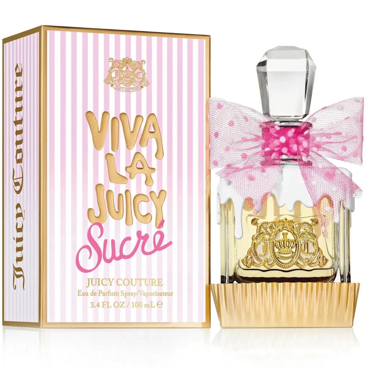 Viva la Juicy Sucre 3.4oz Eau De Parfum Spray Women Box