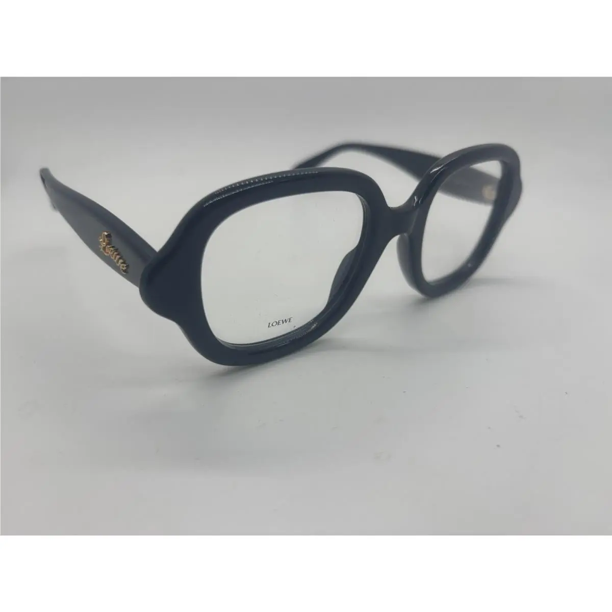 Loewe LW50075I Black Round Eyeglasses 50-22-140mm Comes W/full Set