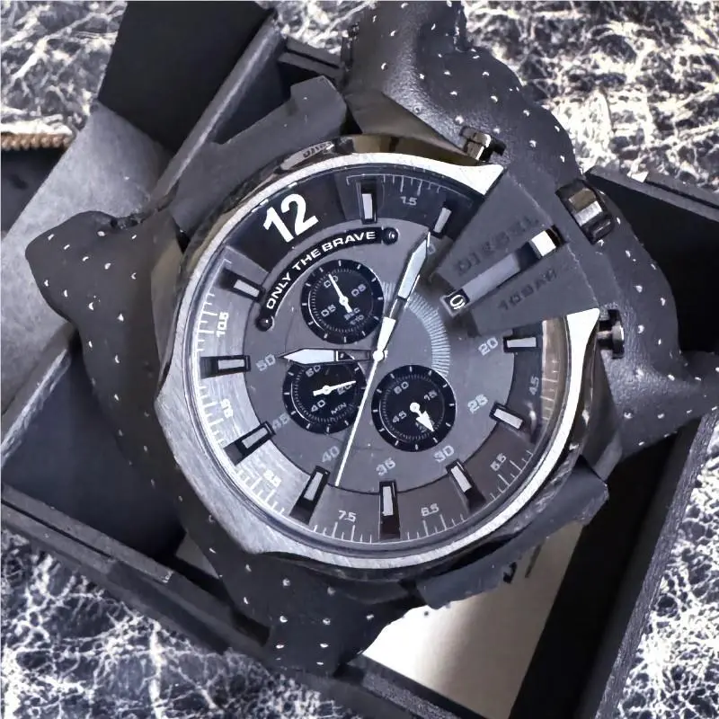 Mega Chief Oversized Chronograph Watch DZ4378 by Diesel