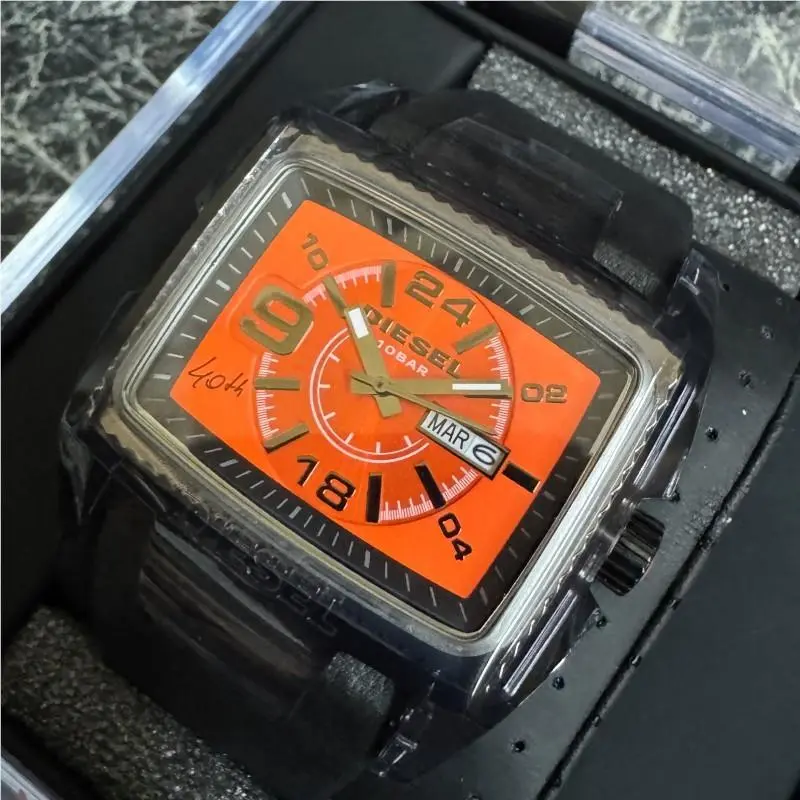 Diesel dz1881 - 40th Anniversary Black Leather Watch