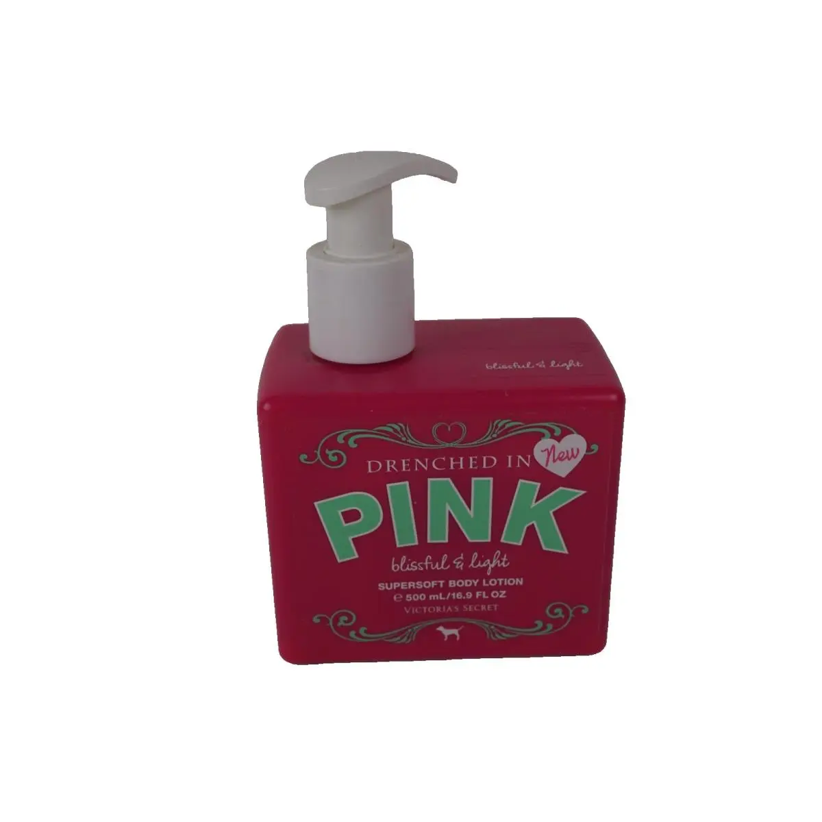 Victoria`s Secret Drenched IN Pink Blissful Light Body Lotion 16.9 OZ