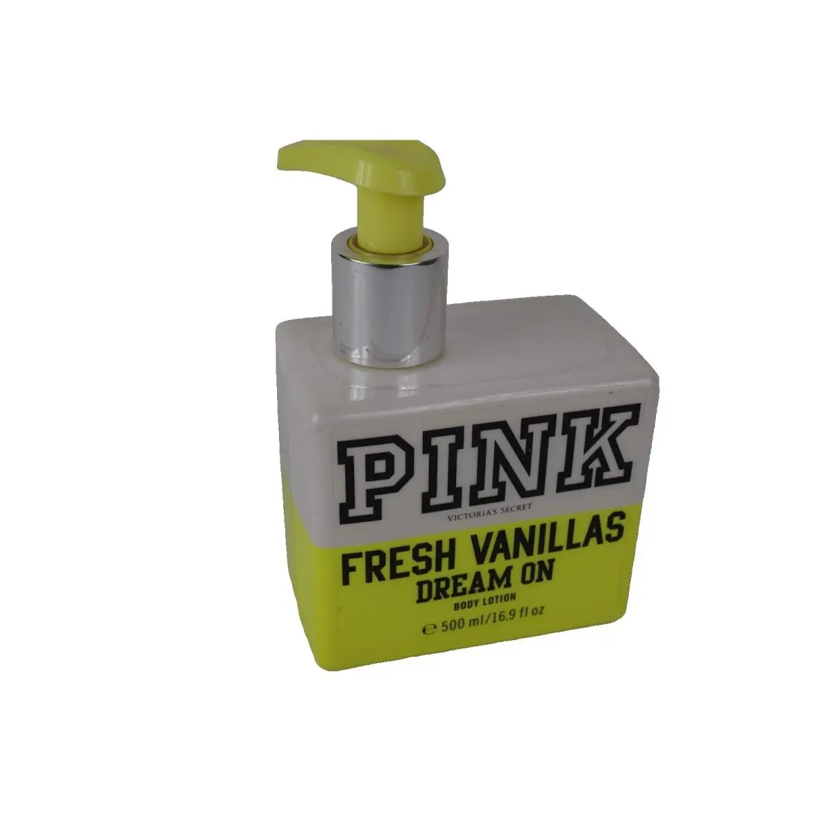Victoria`s Secret Pink Fresh Vanillas Dream ON Body Lotion 16.9 OZ