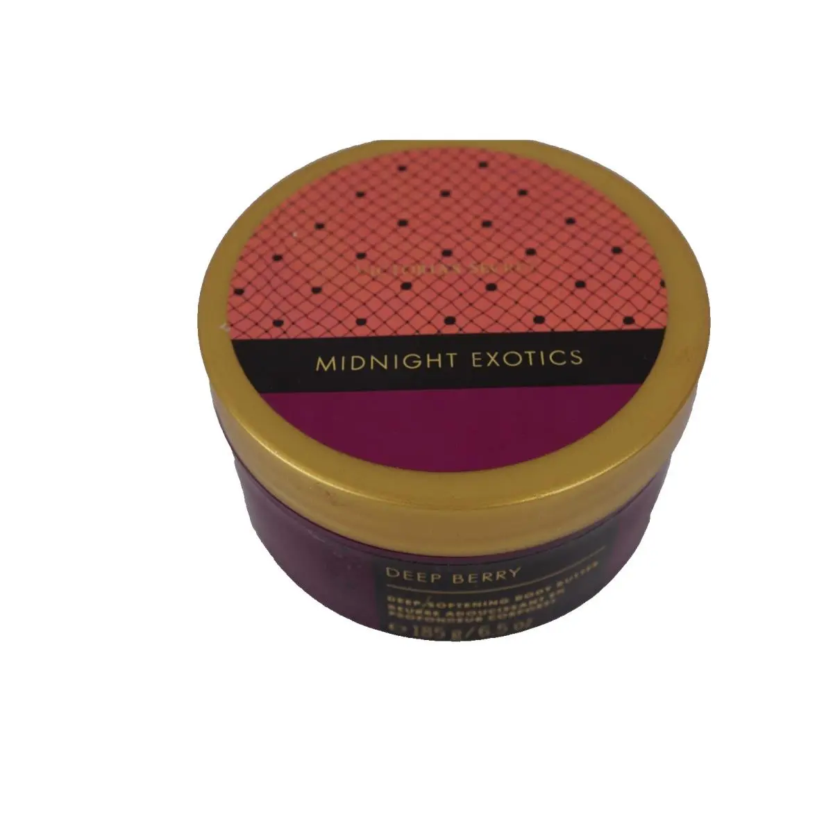 Victoria`s Secret Midnight Exotics Deep Berry Deep Softening Body Butter 6.5 OZ