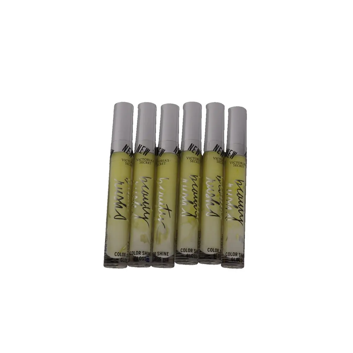 X 6 Victoria`s Secret Beauty Rush Color Shine Gloss Illuminating