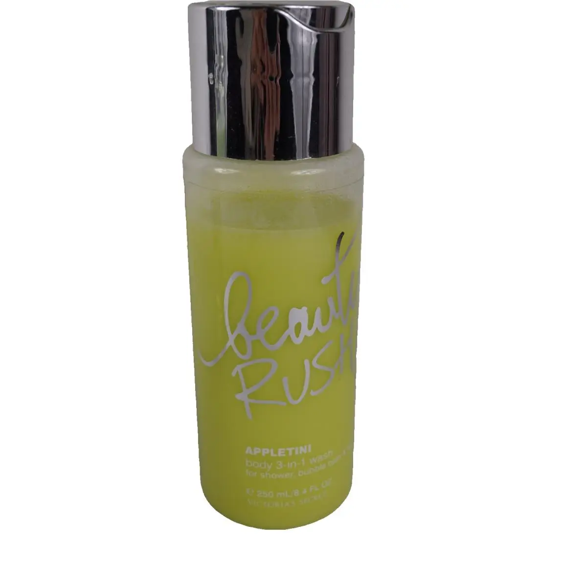 Victoria`s Secret Beauty Rash Appletinibody 3 IN One Wash 8.4 OZ 95% Full