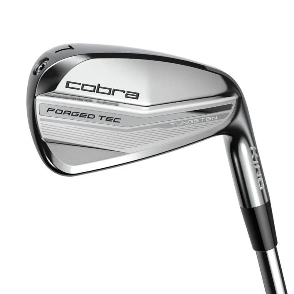 Cobra King Forged Tec 2022 Iron Set 4-PW Steel Kbs Taper Lite Chrome Stiff