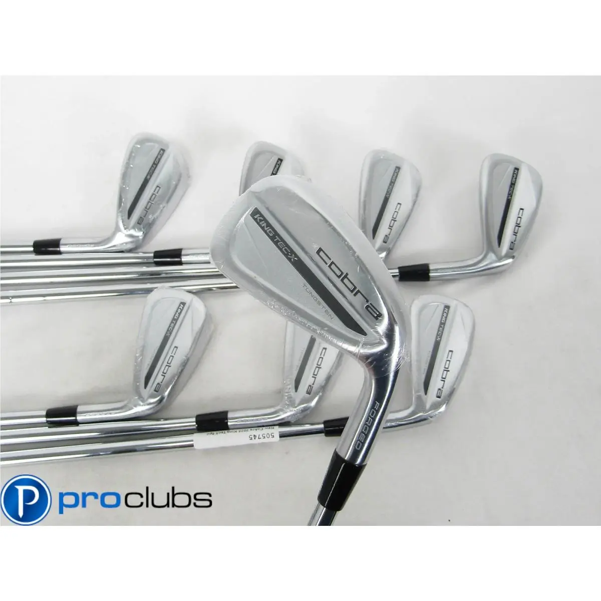 Cobra 2025 King Tec-x Irons 4-PW GW Steel Dynamic Gold 105 Regular 1 Flat