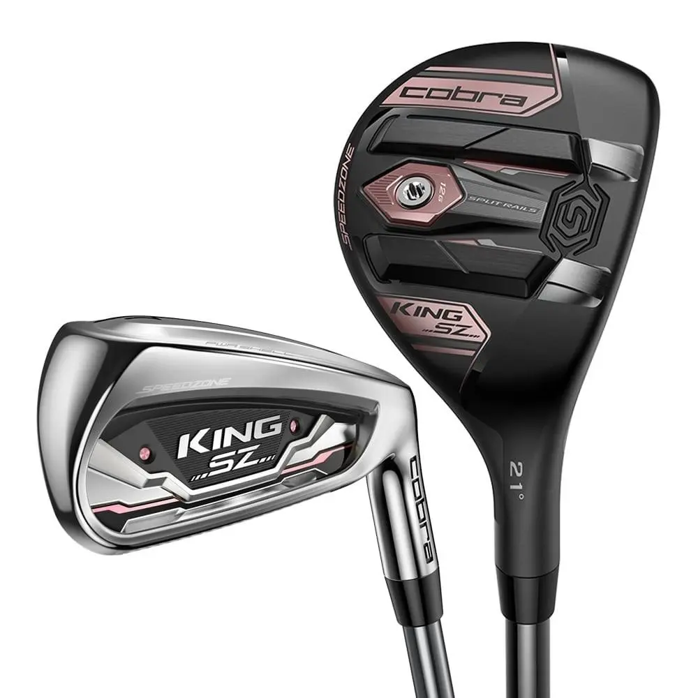 Lady Cobra King Speedzone 5-PW+SW Hybrid Irons Recoil Esx Graphite
