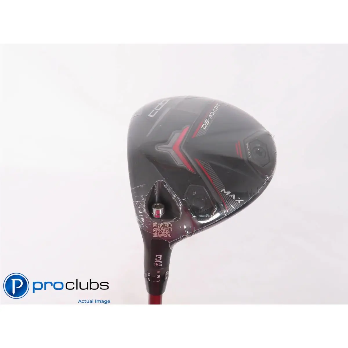 Left Handed Cobra Ds-adapt Max 15.5 3 Wood - Denali Red 50g Stiff - 503859