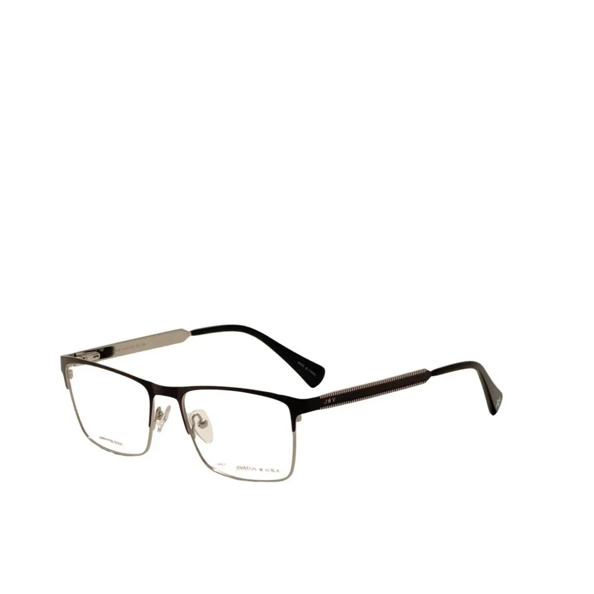 John Varvatos Men`s 54 mm Black Gold Opticals VJVCK12540BLG