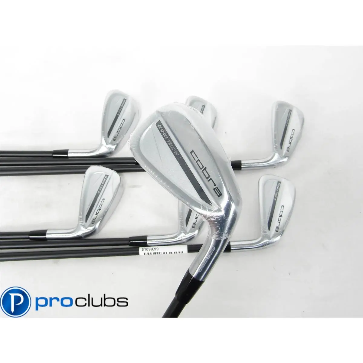 Cobra `2025 King Tec-x Irons 5-PW GW Graphite Kbs 65 Senior +1/2 2 Upright