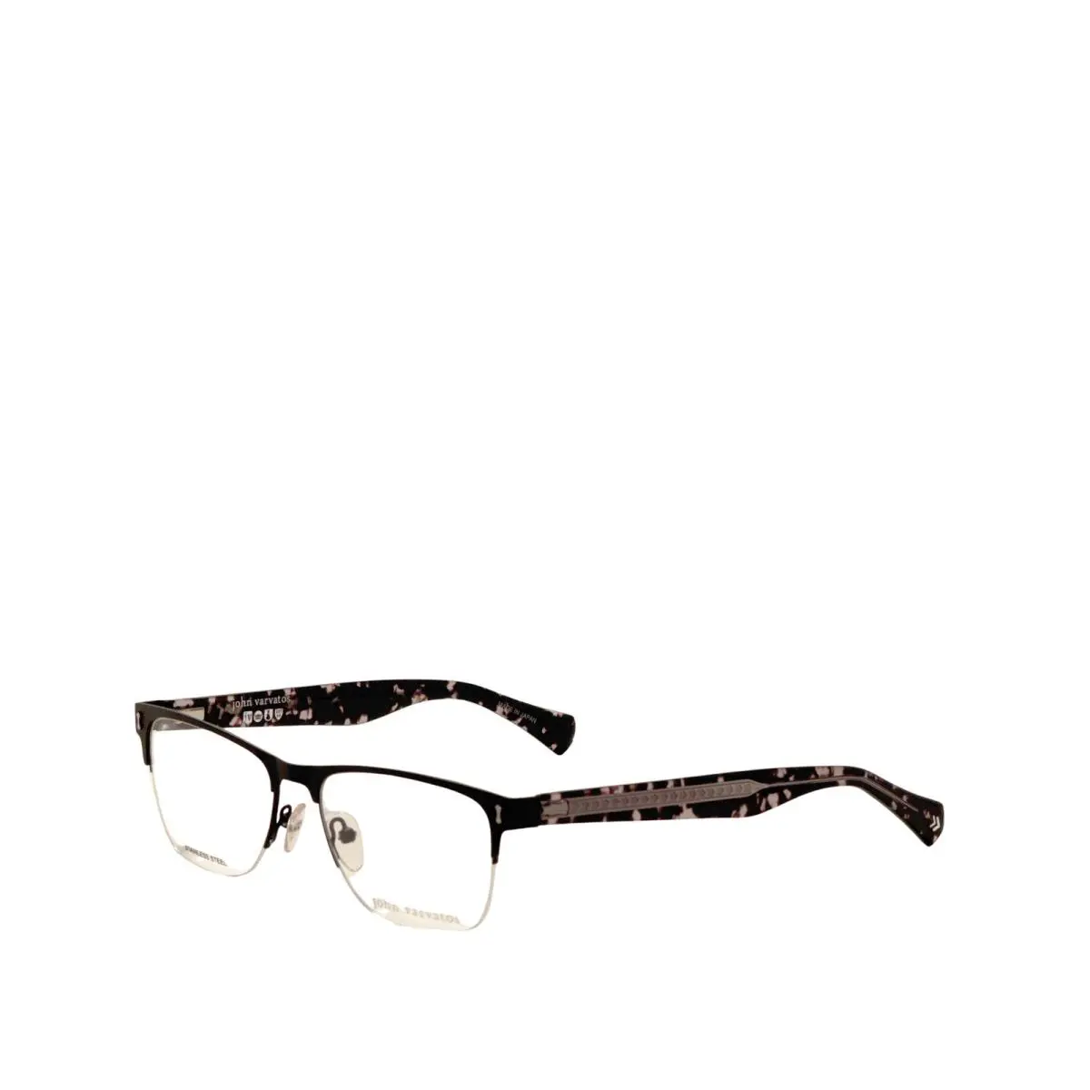 John Varvatos Men`s 54 mm Black Opticals V181540BLA
