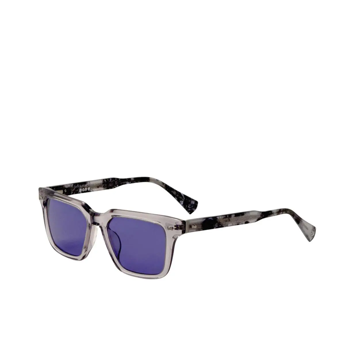 John Varvatos Men`s 52 mm Crystal Sunglasses SJV574520CRY