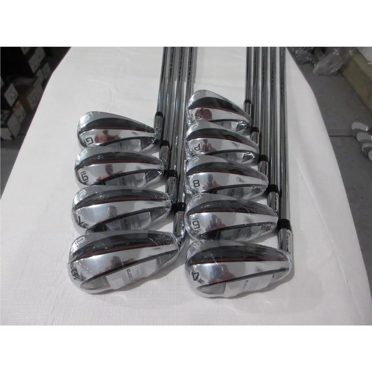 Left-handed Cobra T-rail 3 Iron Set - 4-PW GW SW - Regular Steel 2 Up