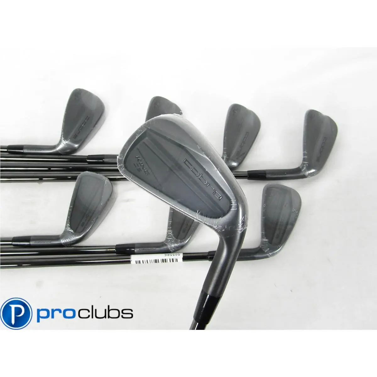 Cobra `2025 King CB / MB Black Irons 3-PW Steel Kbs $-taper 120 Stiff 505586