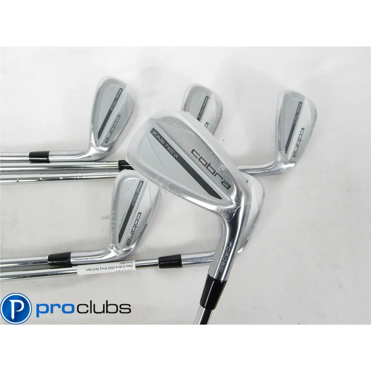 Cobra `2025 King Tec-x Forged Irons 6-PW GW Steel Regular Flex 1 Flat