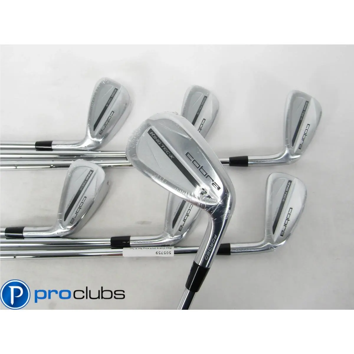 Cobra `2025 King Tec-x Irons 5-PW GW Steel Dynamic Gold 105 Stiff 3 Flat