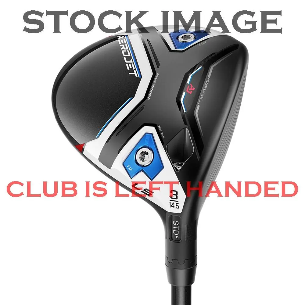 Left Handed Cobra Aerojet LS 3 Wood Tensei AV Raw White 75 Stiff