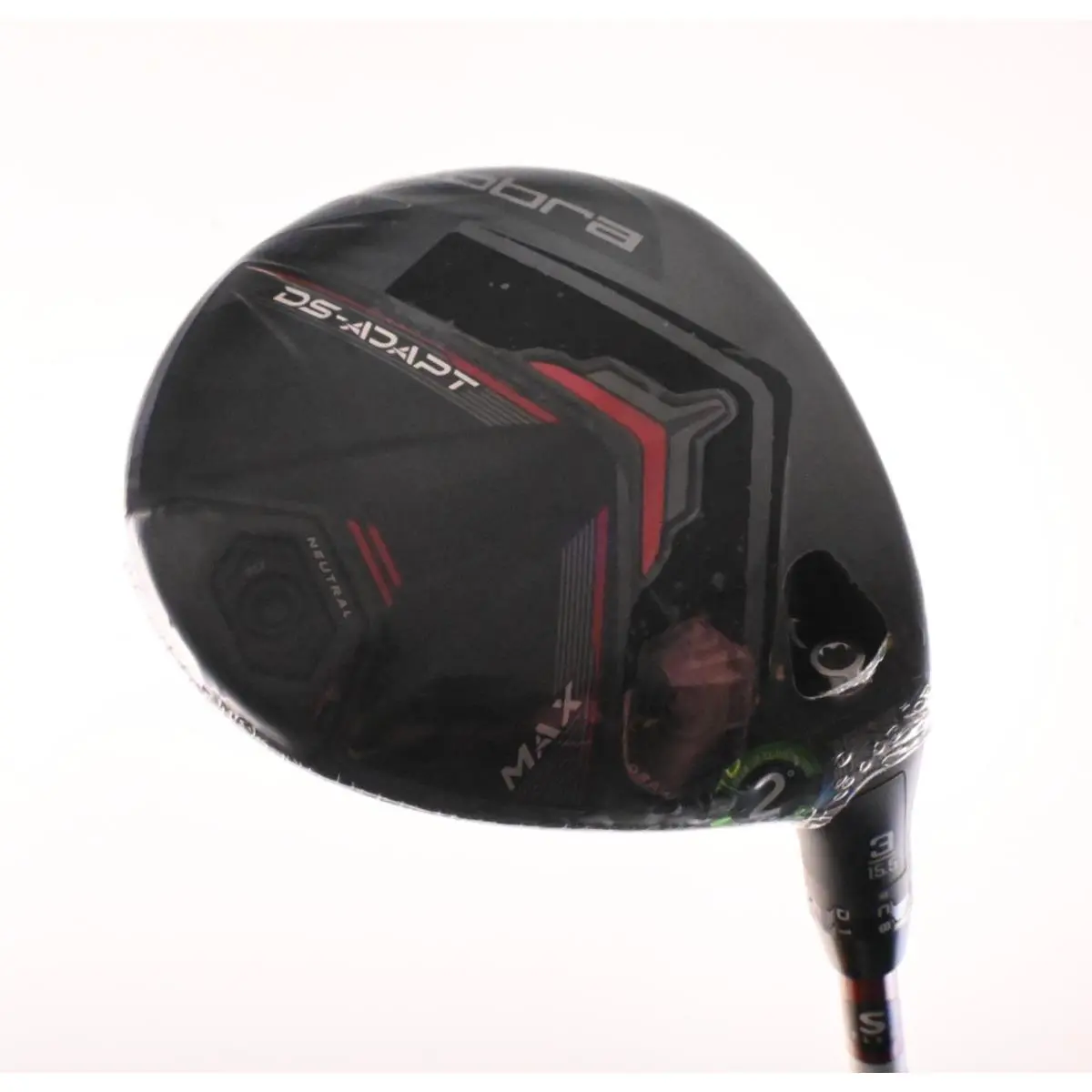 2025 Cobra DS Adapt Max 3-Wood 15.5 Denali Red 50 Stiff-flex RH No HC