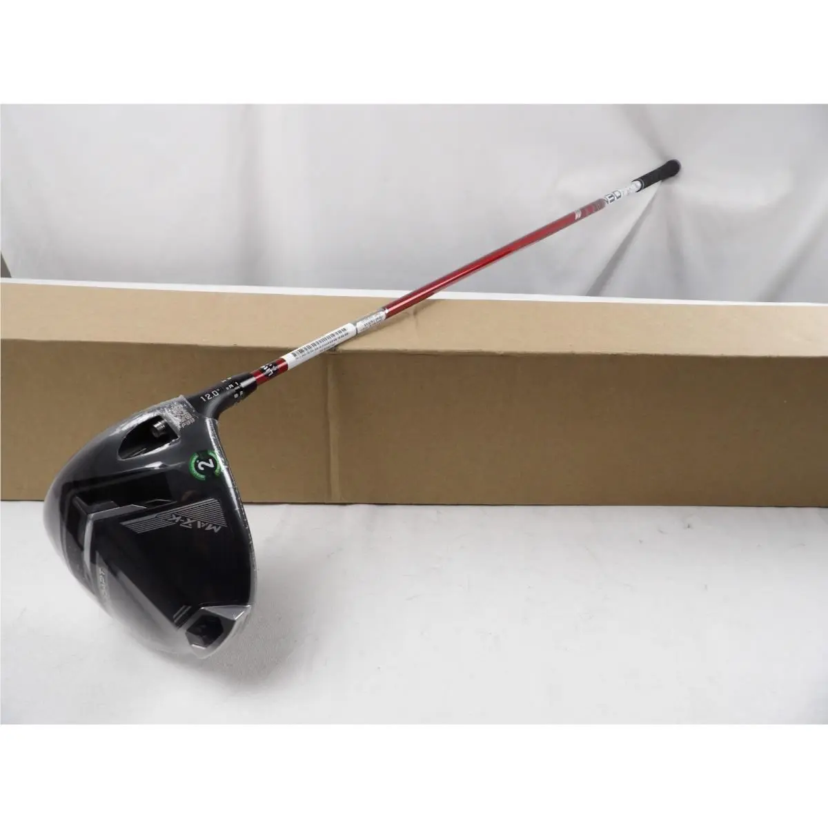 Cobra Darkspeed-adapt Max-k 12.0° Driver TT Pjx Denali Red 50 5.0 Shaft