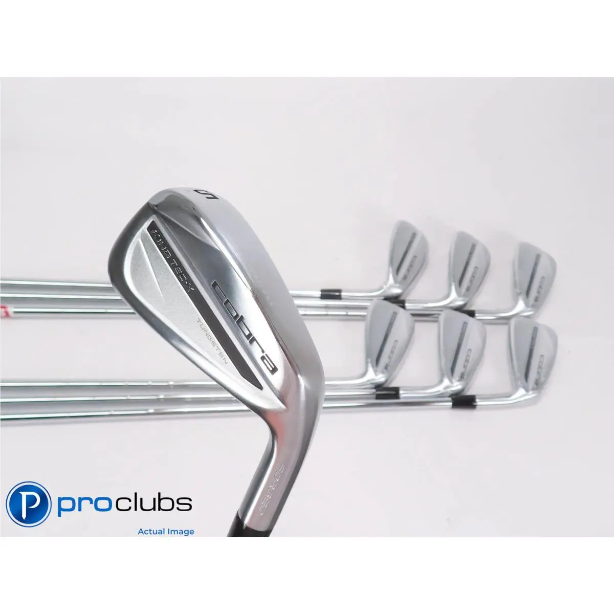 Cobra `25 King Tec-x 5-PW GW Iron Set Kbs Tour Lite Stiff Flex Steel 505758
