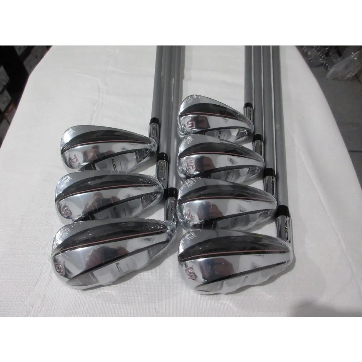 Left-handed Cobra T-rail 23 Iron Set - 5-GW - Ladies Flex Graphite