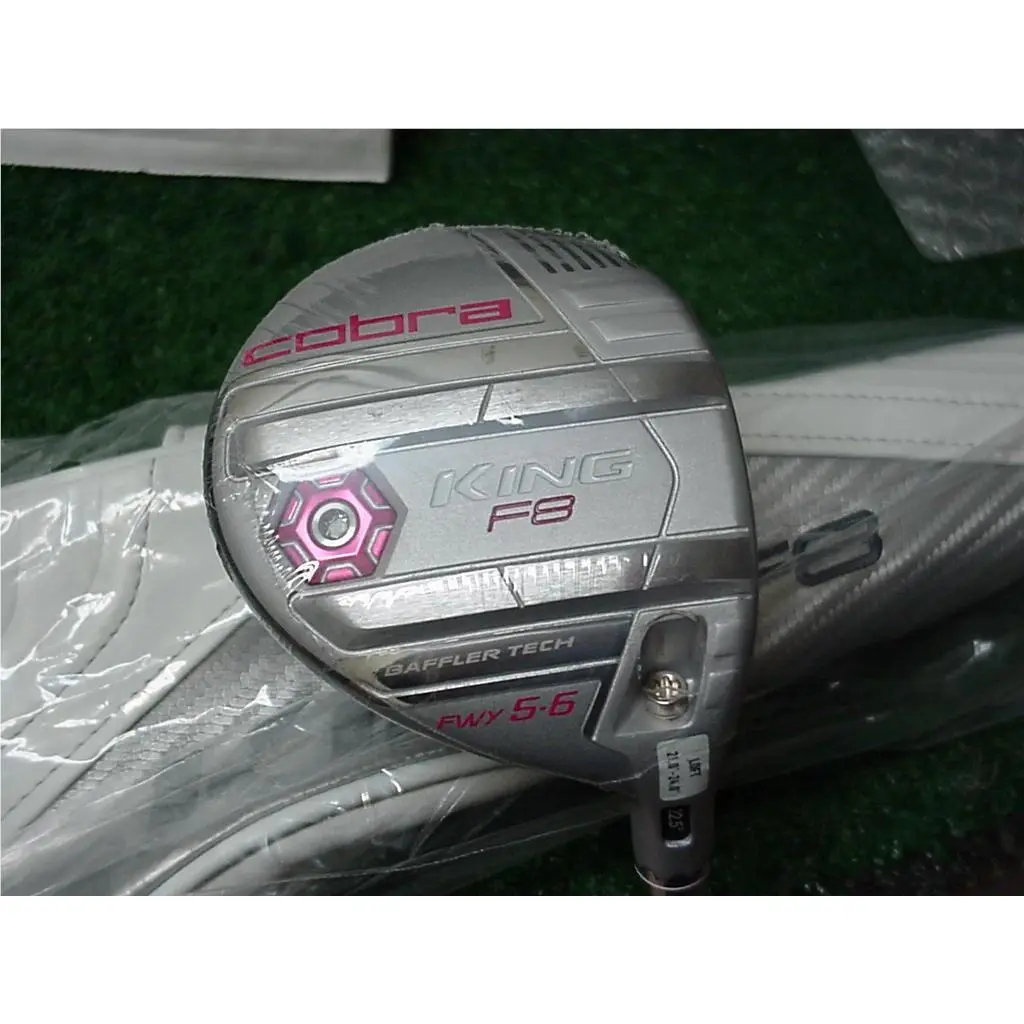 Pink Ladies Cobra F8 Baffler Tech 21-24 Degree 5-6 Wood Aldila Nv 55 Womens