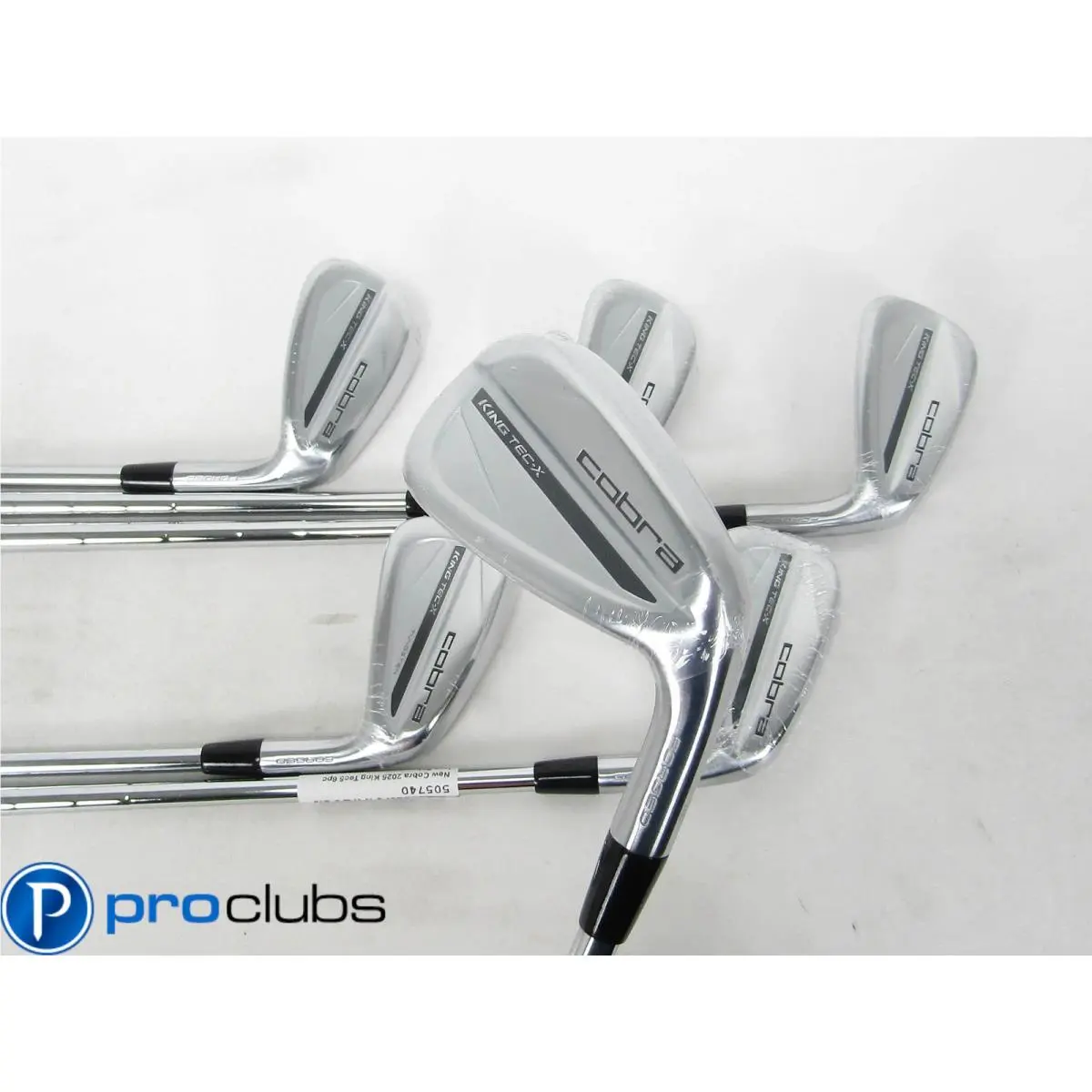 Cobra `2025 King Tec-x Forged Irons 6-PW GW Steel Stiff Flex +1 505740