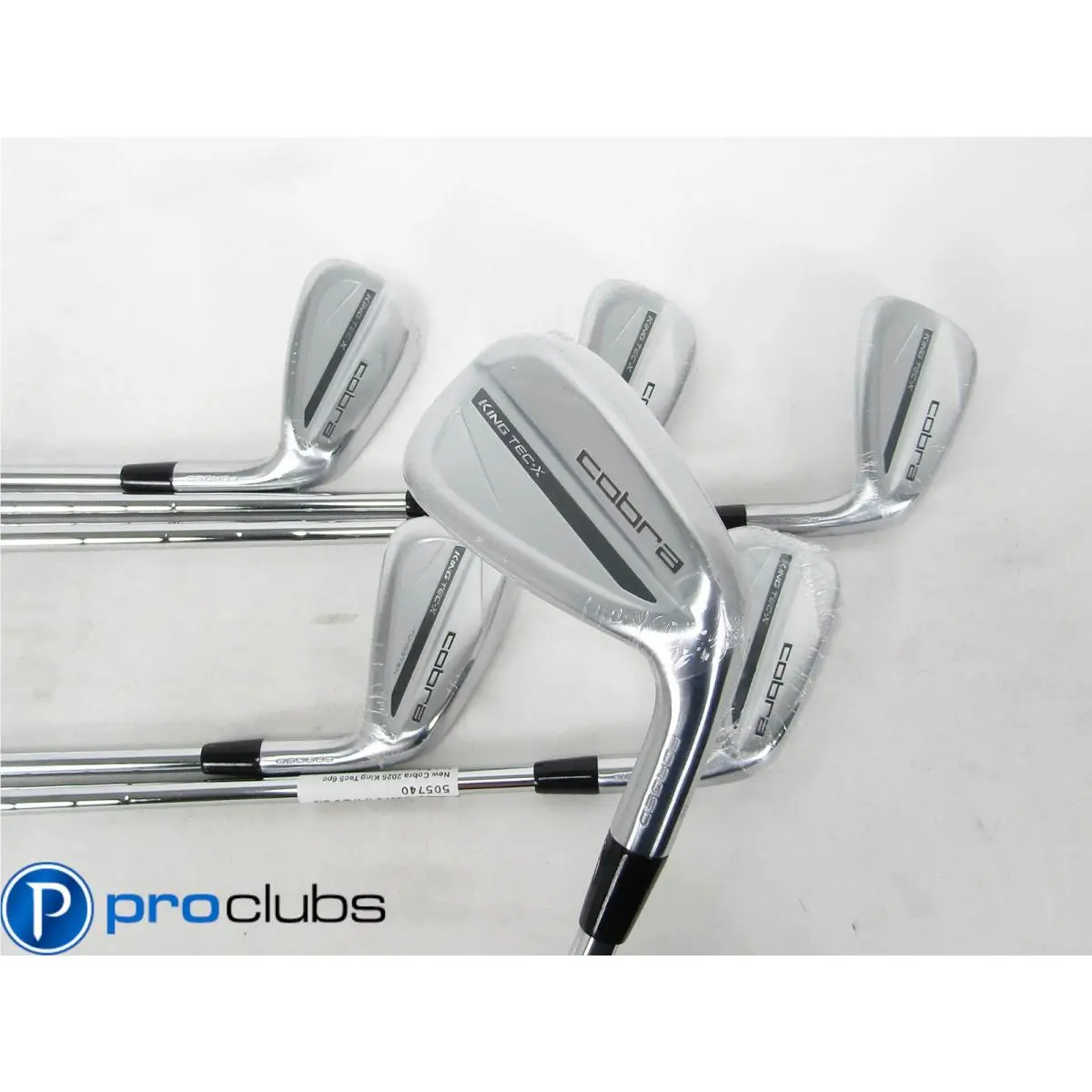 Cobra `2025 King Tec-x Forged Irons 6-PW GW Steel Stiff Flex +1 505740