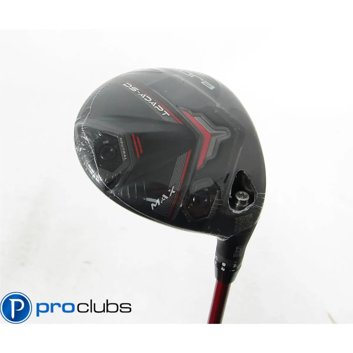 Cobra DS Adapt Max 18.5 5 Wood Project X Denali Red 50G Senior Flex 503788