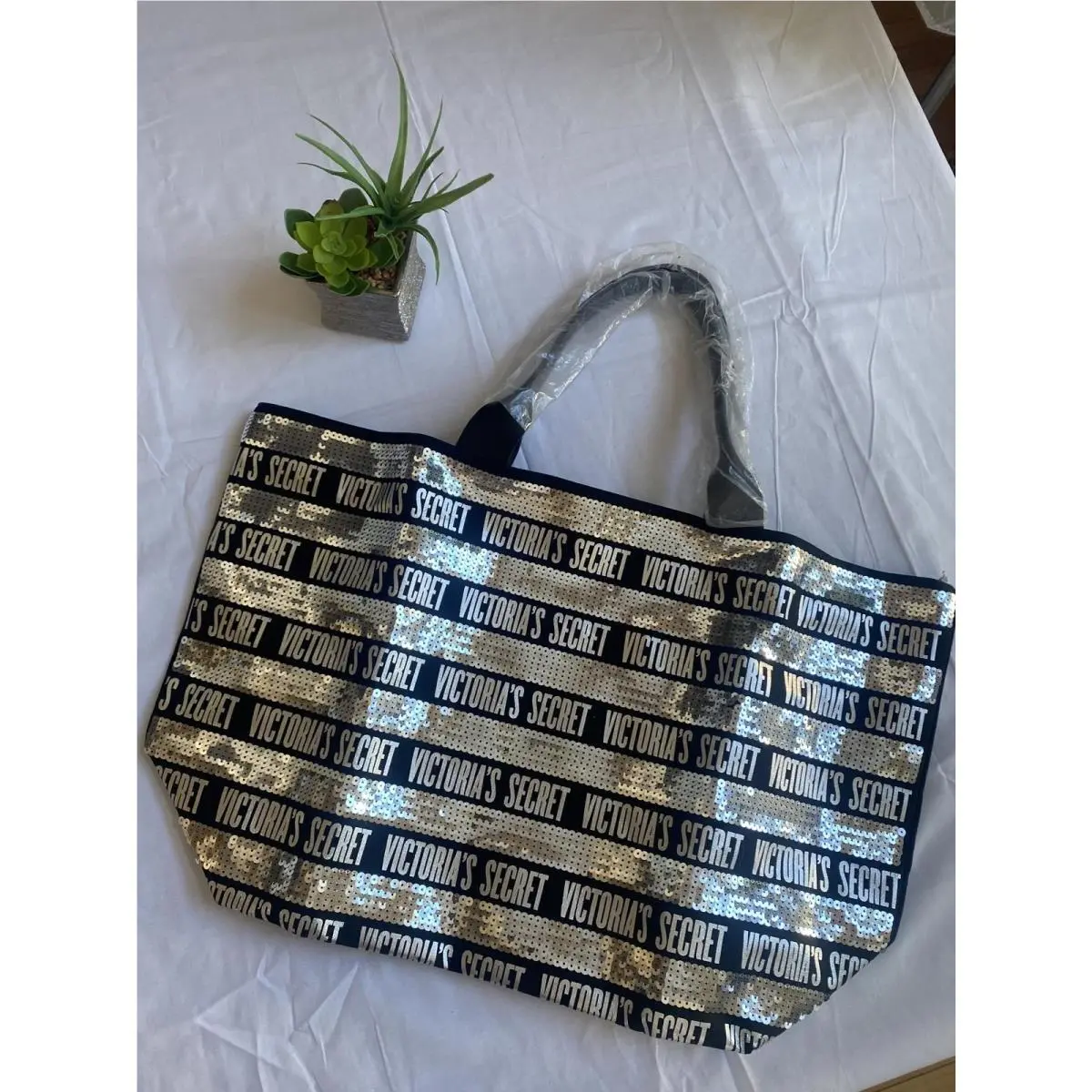 Victoria`s Secret Sequin Tote Bag